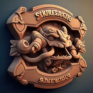 3D model Skylanders Superchargers game (STL)